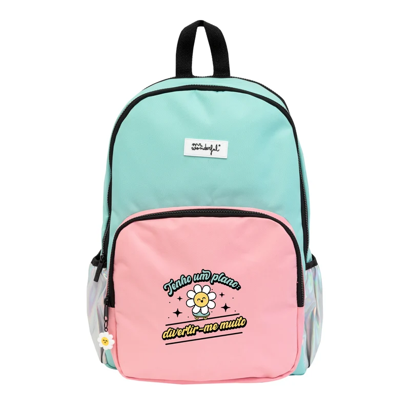 Mochila Wonder Margarida - Tenho um plano: divertir-me muito