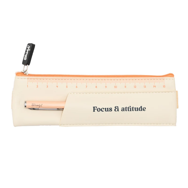 Set de escritura beige - Focus & attitude
