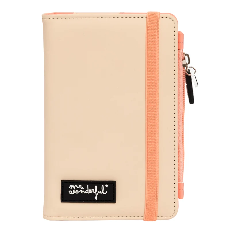 Funda pasaporte naranja - Destination: the world