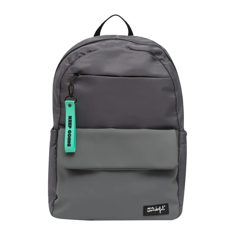 Mochila soft gris - Keep going