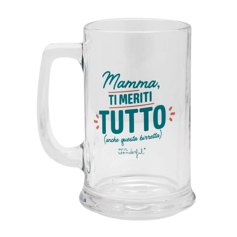 Caraffa di birra - Mamma, ti meriti tutto (anche questa birretta)