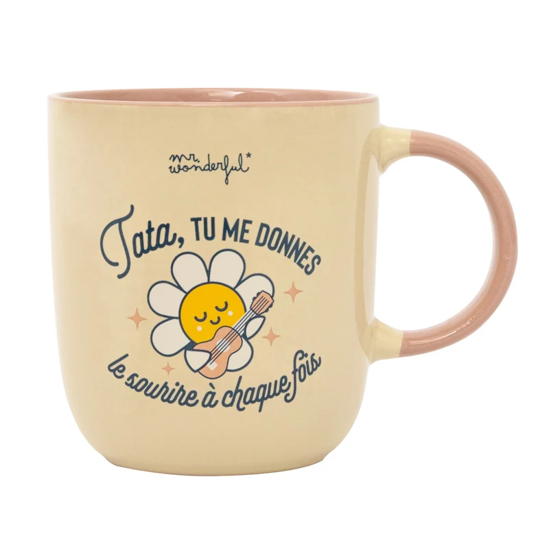 Mug - Tata, tu me donnes le sourire à chaque fois