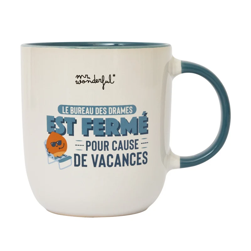 Mug - Le bureau des drames est fermé pour cause de vacances