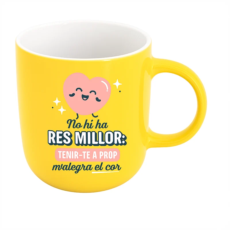 Tassa - No hi ha res millor: tenir-te a prop m'alegra el cor