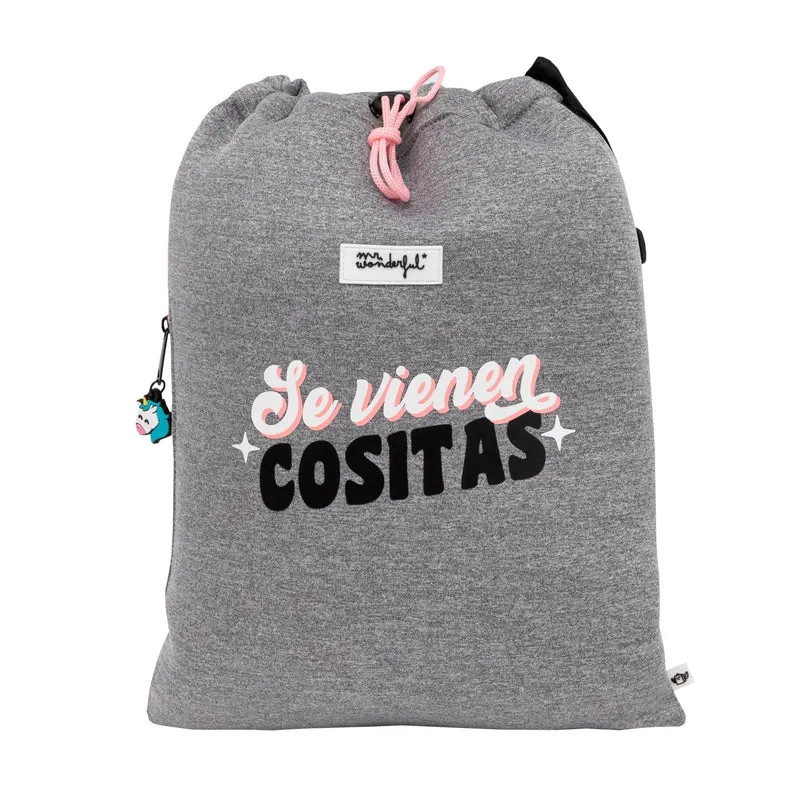 Mochila saco Wonder Unicornio - Se vienen cositas