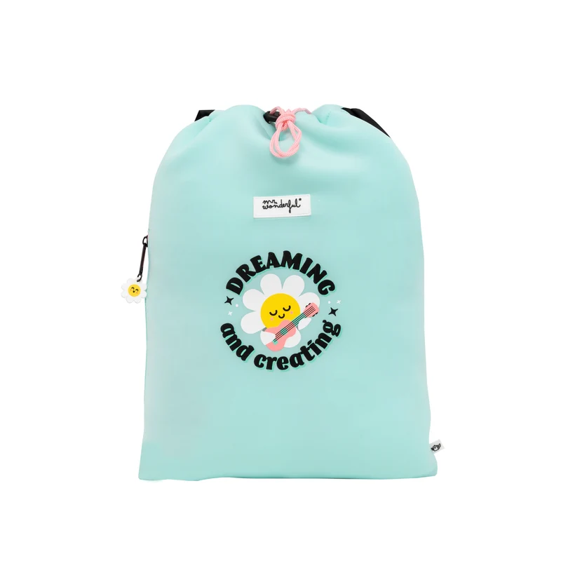 Mochila tipo saco Margarita - Dreaming and creating