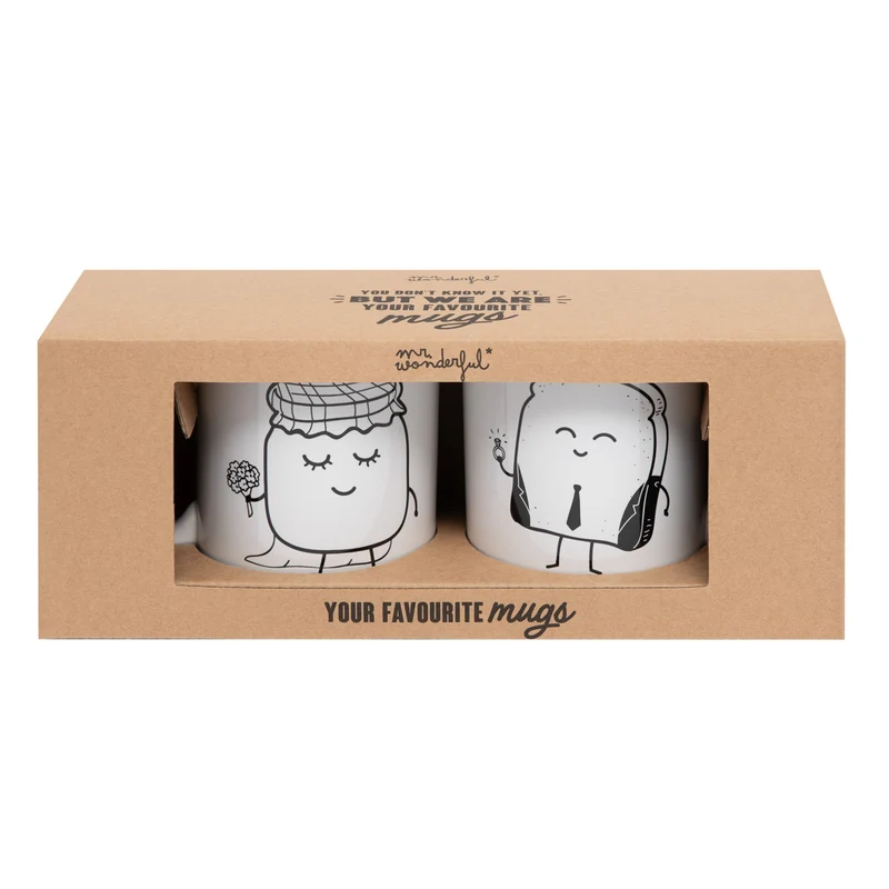 Set de 2 mugs Iconic - Ensemble, c’est mieux