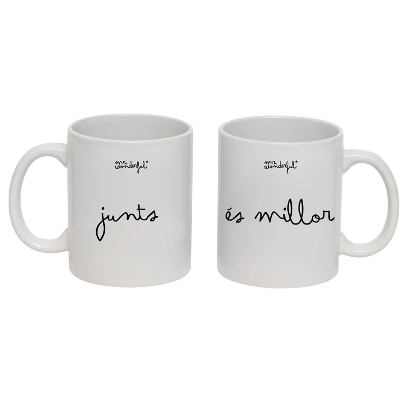 Set de 2 tasses Iconic - Junts és millor