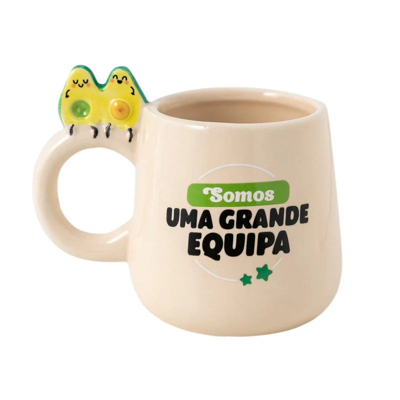 Caneca abacate - Somos uma grande equipa