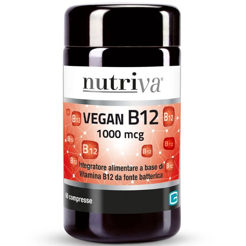 Nutriva Vegan B12 1000 Mcg 60 Compresse