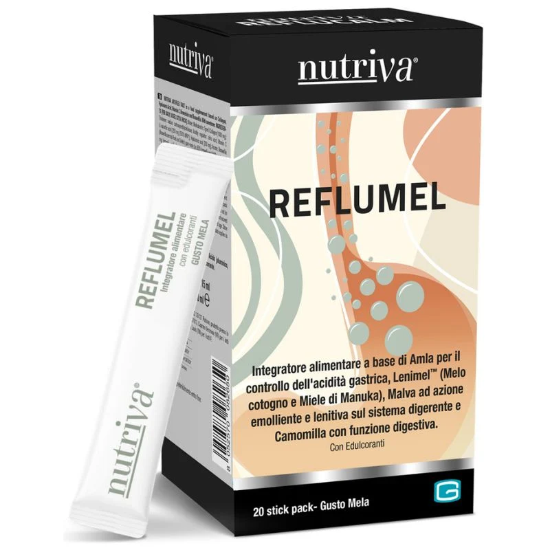 Nutriva Reflumel Gusto Mela 20 Stick