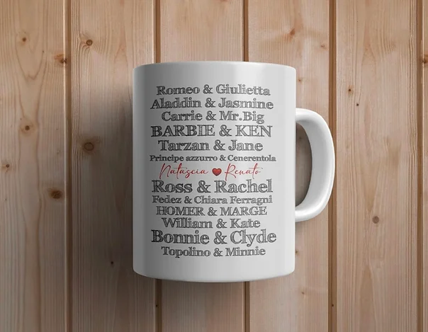 Tazza in ceramica San Valentino