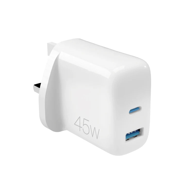 Carica Batterie da Parete Mini Pro 45w UK