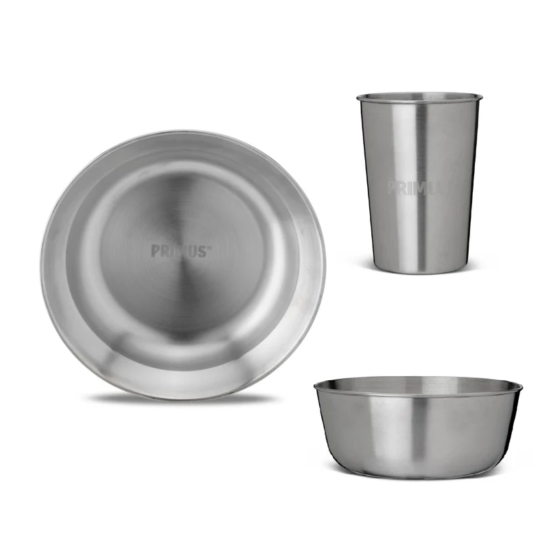 Set de vaisselle Inox - 3 pièces