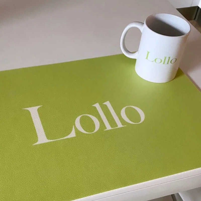 Set Tovaglietta in Canvas con Bicchiere Personalizzato