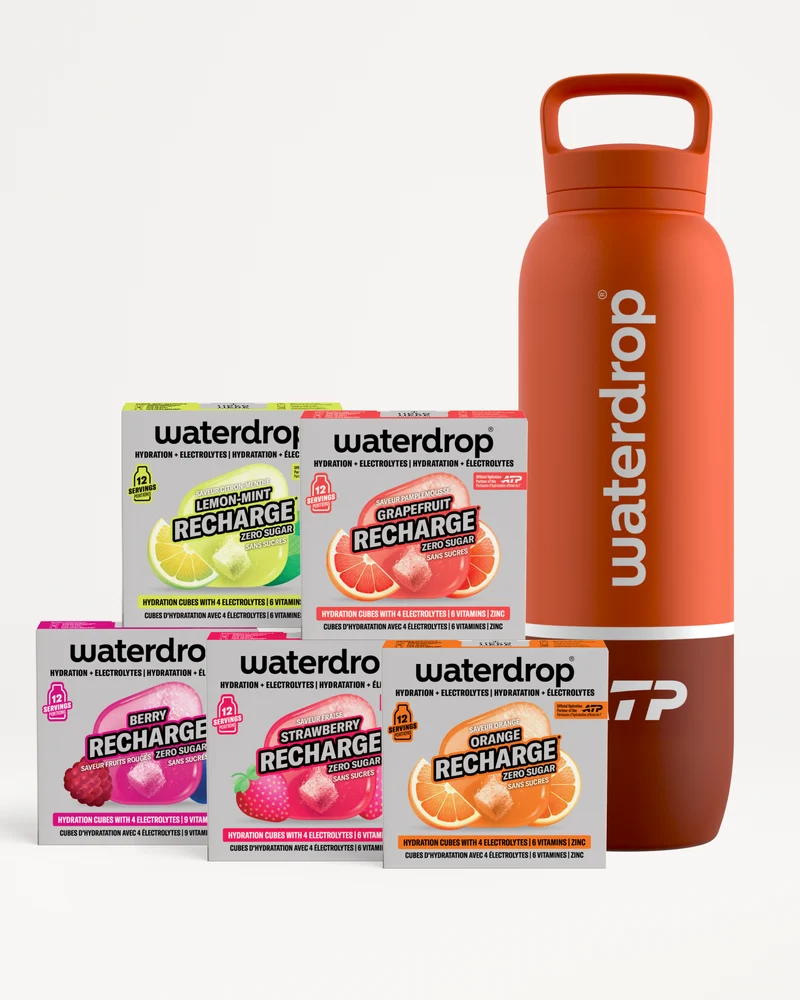 Set Scoperta RECHARGE + Borraccia Termica ATP