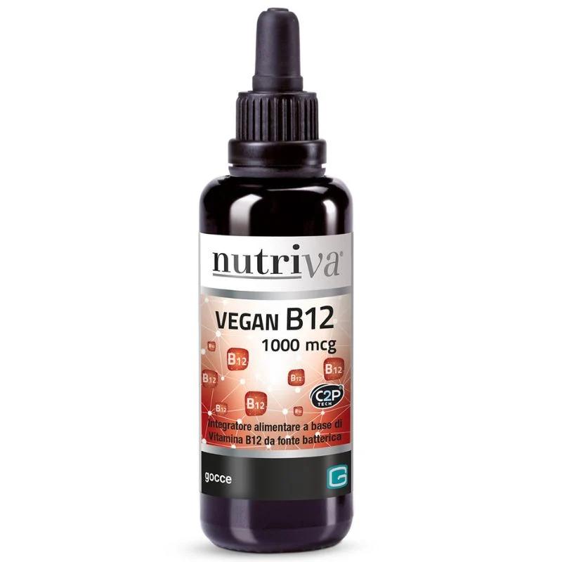 Nutriva Vegan B12 1000 Mcg Gocce 30 ML