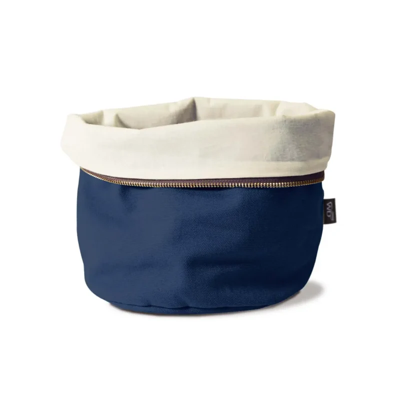 Sacchetto Portapane Riscaldabile Blu