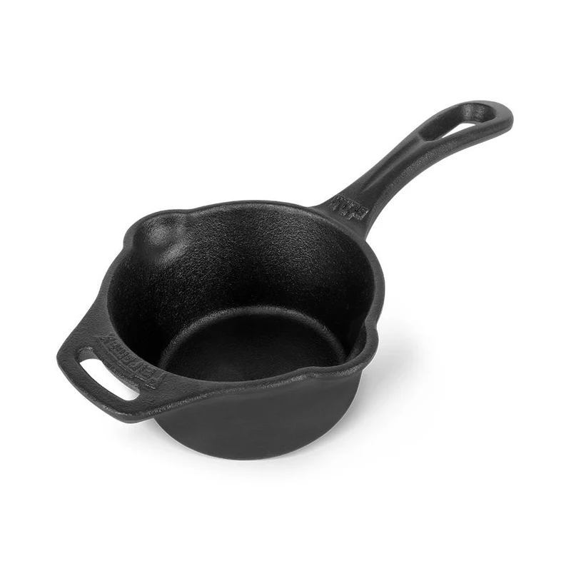 Cast iron sauce pan