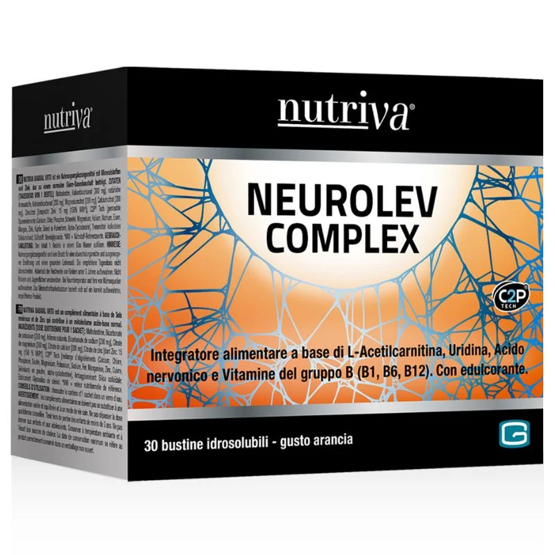 Nutriva Neurolev Complex 30 Bustine Idrosolubili