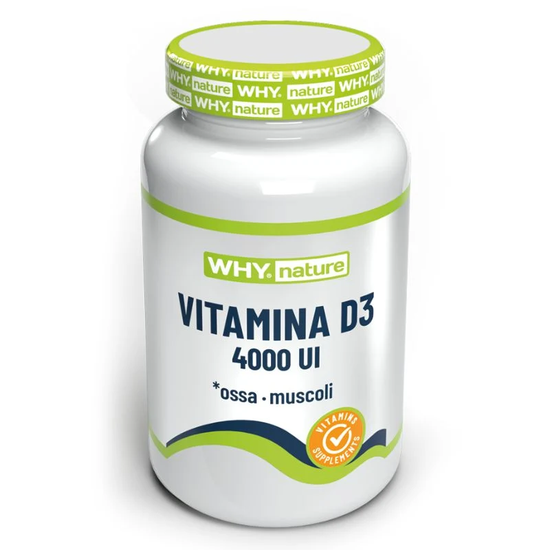 Why Nature Vitamina D3 4000 Ui 60 Compresse