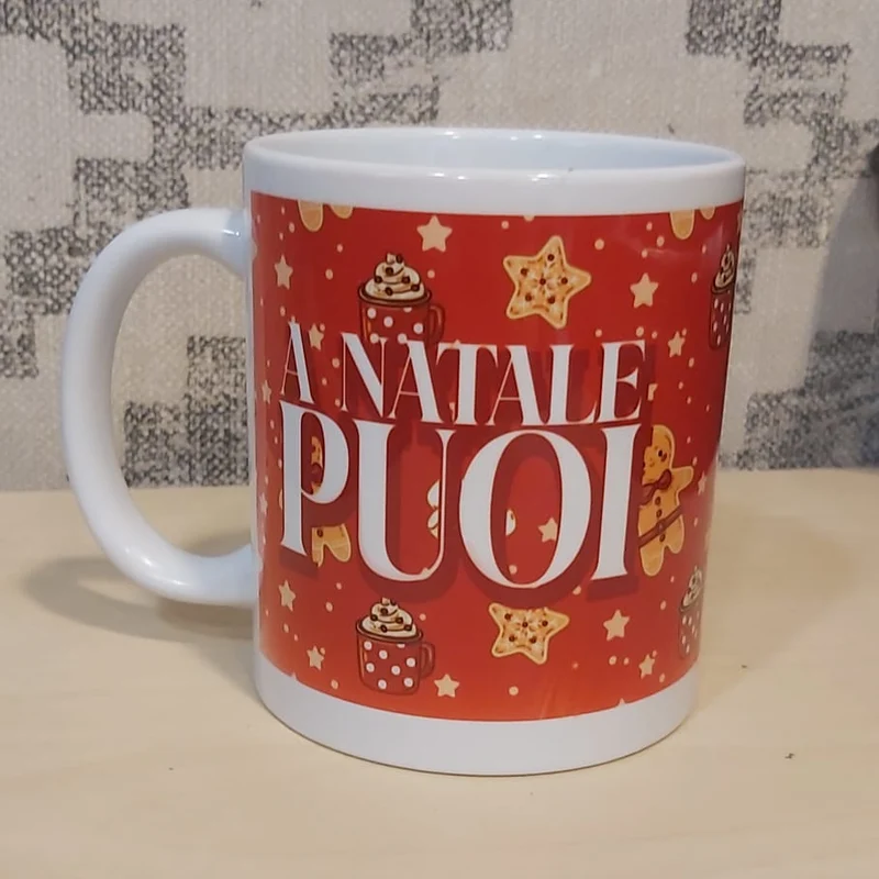 Tazza in ceramica Natale