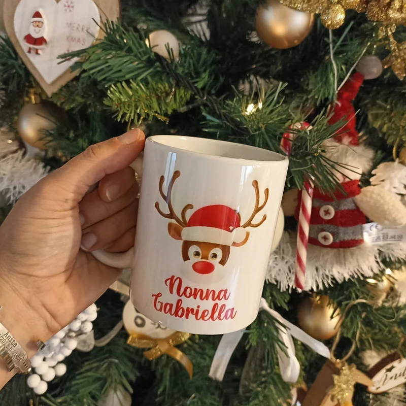 Tazza in ceramica Natale
