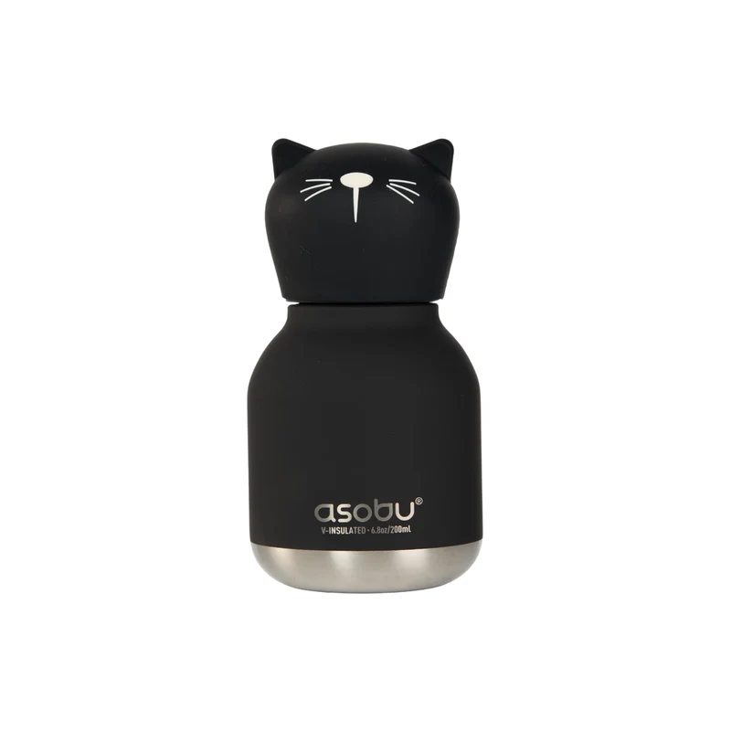 Mini Borraccia Termica Gatto di Asobu