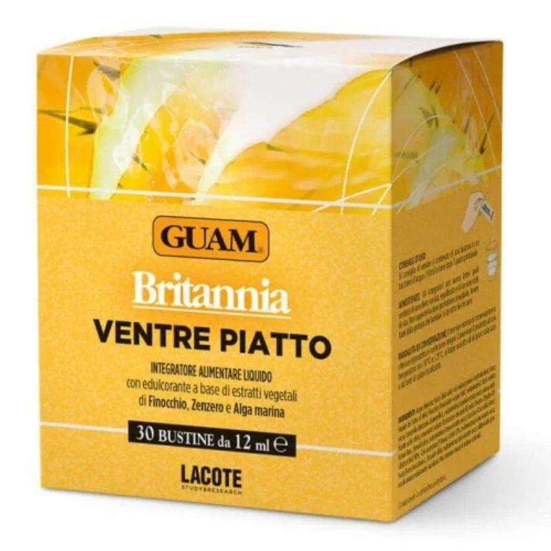 Guam Britannia Ventre Piatto 30 Bustine Da 12 Ml