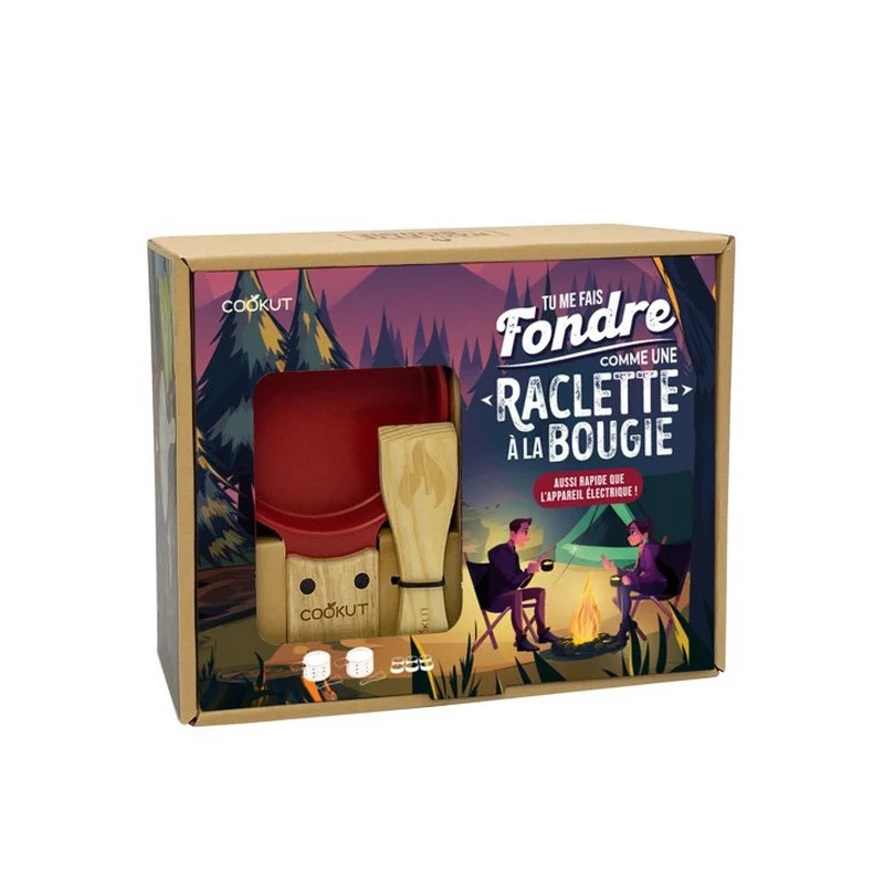 Raclette à la bougie - Camping - Set 2 personnes