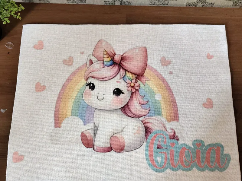 Tovaglietta in Canvas Personalizzata