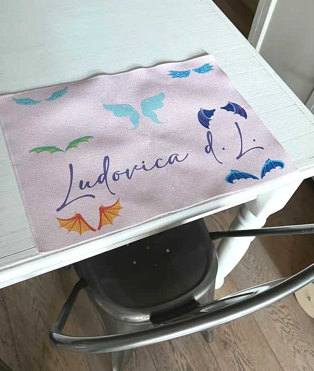 Tovaglietta in Canvas Personalizzata