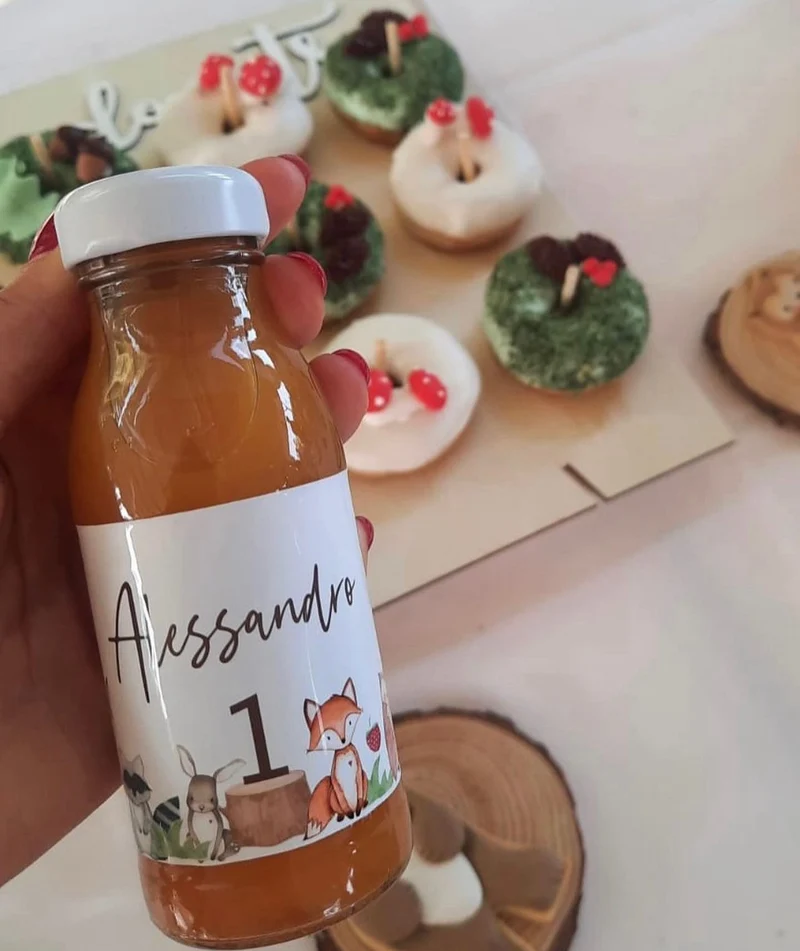 Etichetta succo di frutta