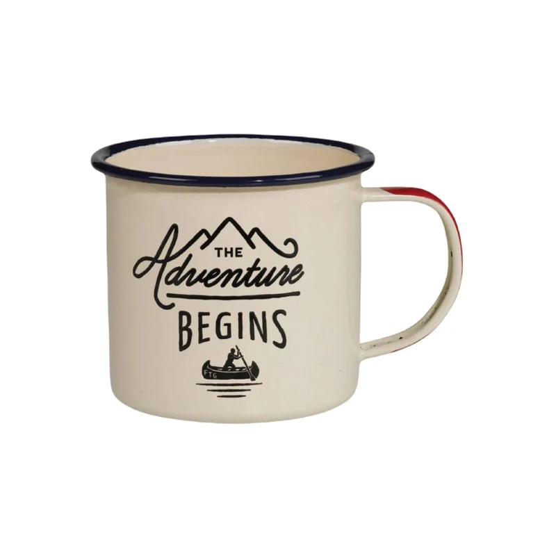 Tasse en émail - The Adventures Begins