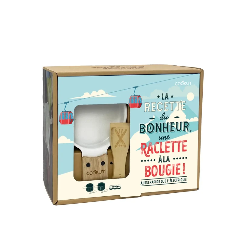 Raclette à la bougie - Montagne - Set 2 personnes