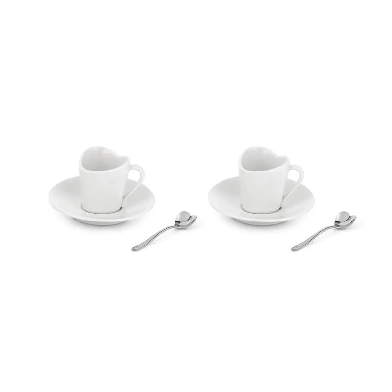 To – Set Tazze con Cuore | Alessi