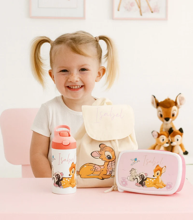 Set Zaino - Borraccia - Porta merenda