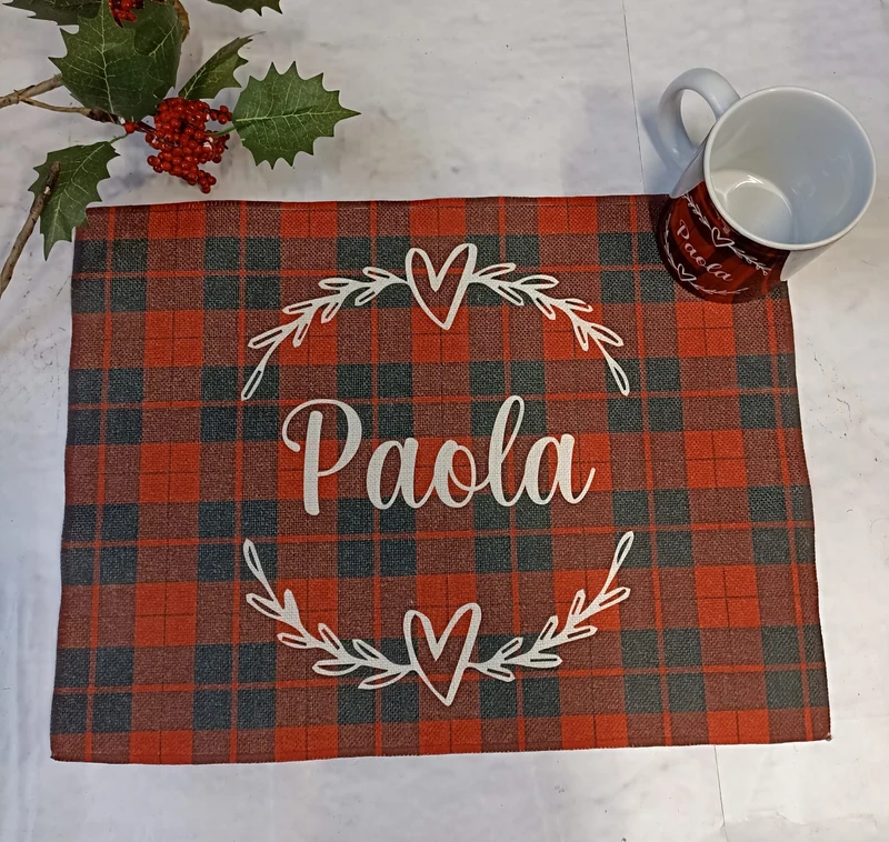 Tovaglietta in Canvas Personalizzata