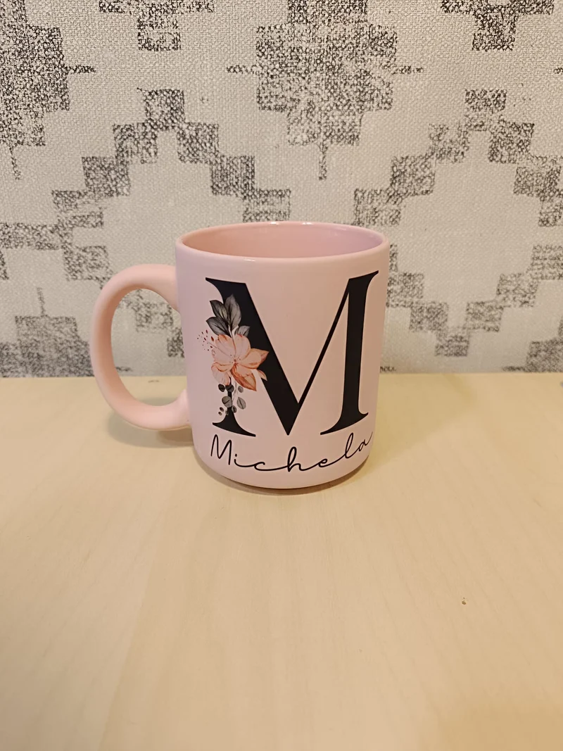 Tazza in Ceramica Opaca Rosa