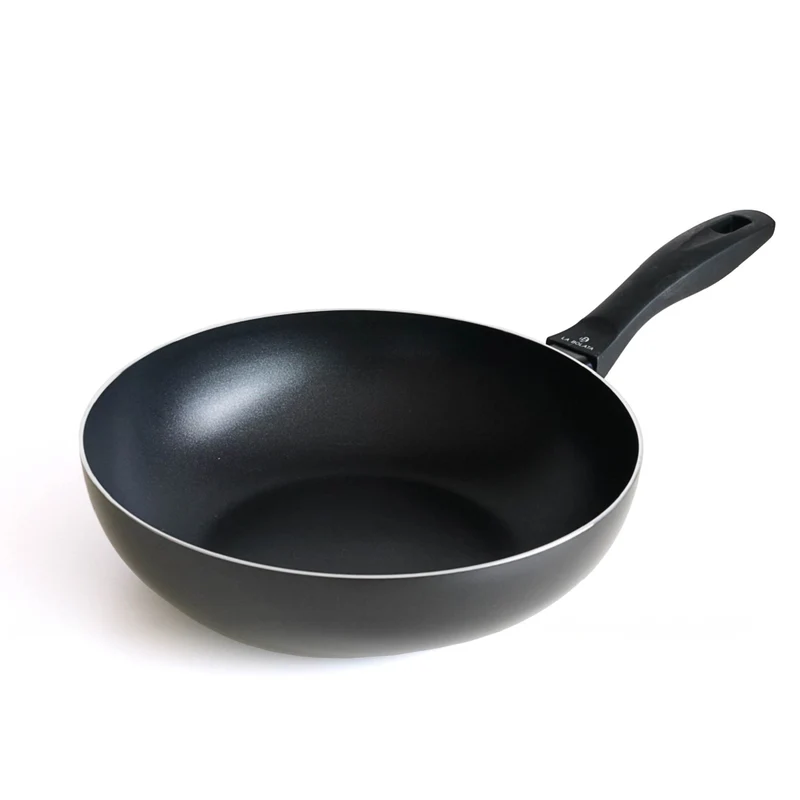 Wok Padella Alluminio 28cm Induzione Antiaderente Il Gruppone