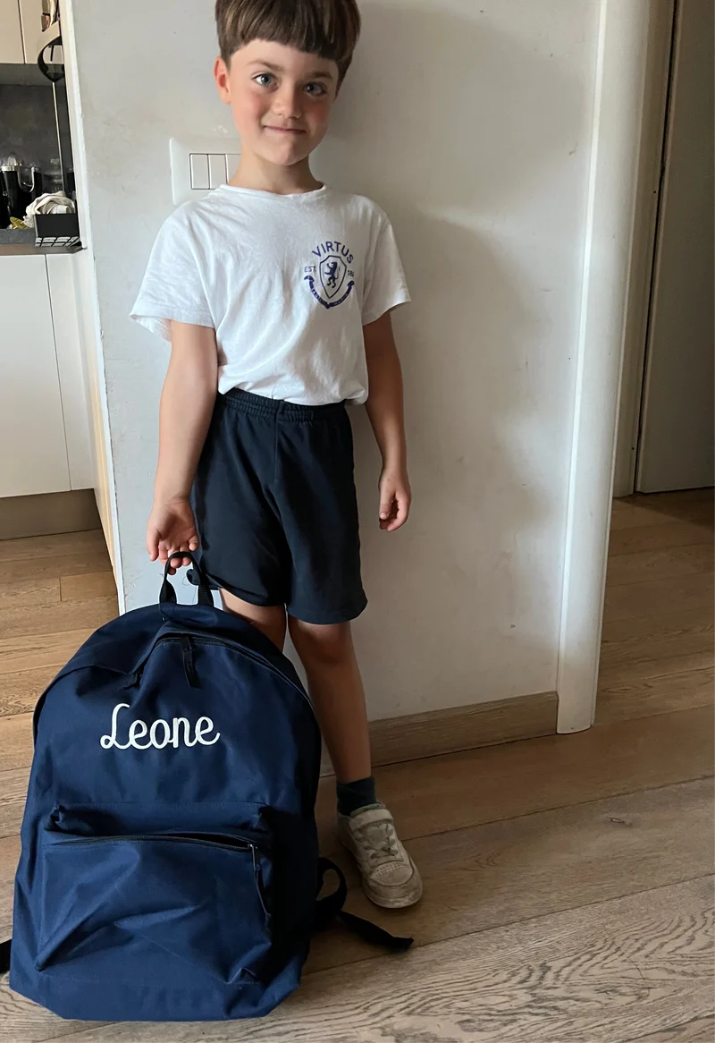 Zaino bimba/o personalizzato