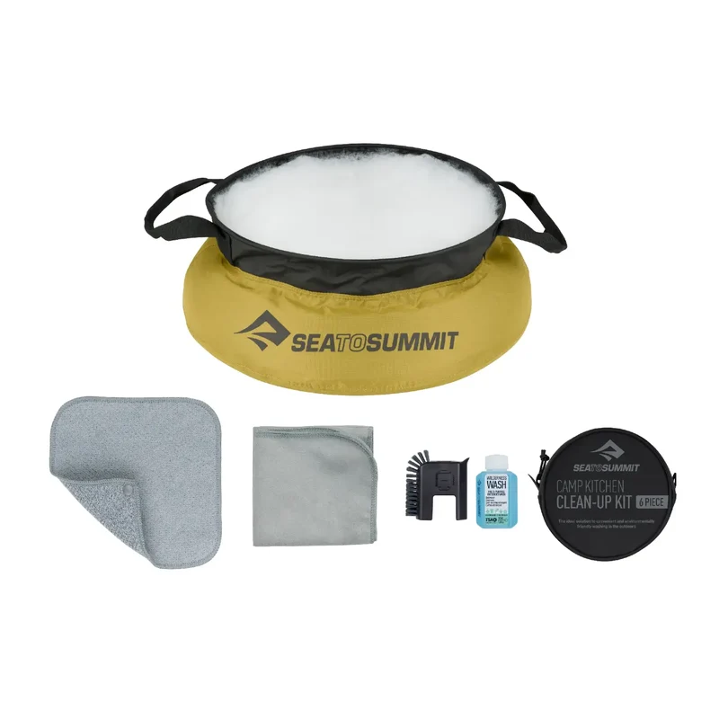 Kit de nettoyage tout-en-1 - Camp kitchen clean up