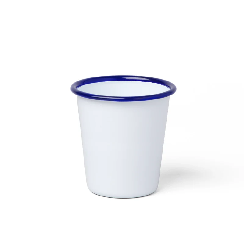Verre émaillé - Tumbler Bleu