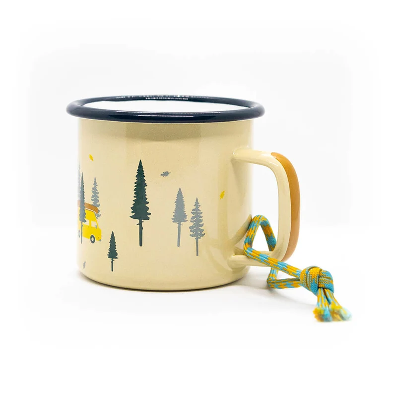 Tasse en émail - Wild & free