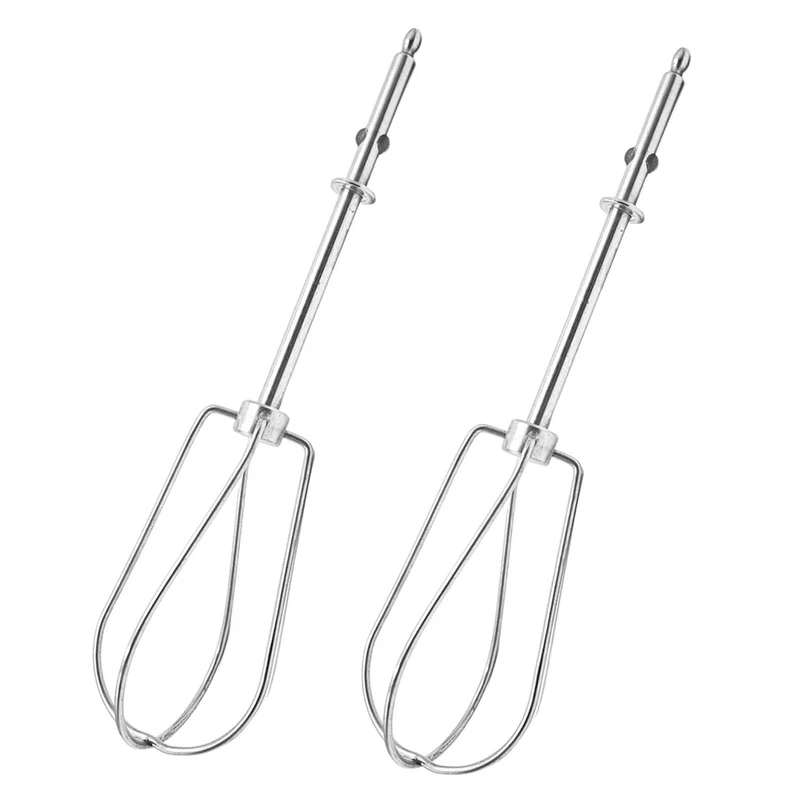 2 Pezzi fruste frullatore, Accessori Elettrici, Frusta per Uova in Acciaio Inossidabile, Agitatore Universale