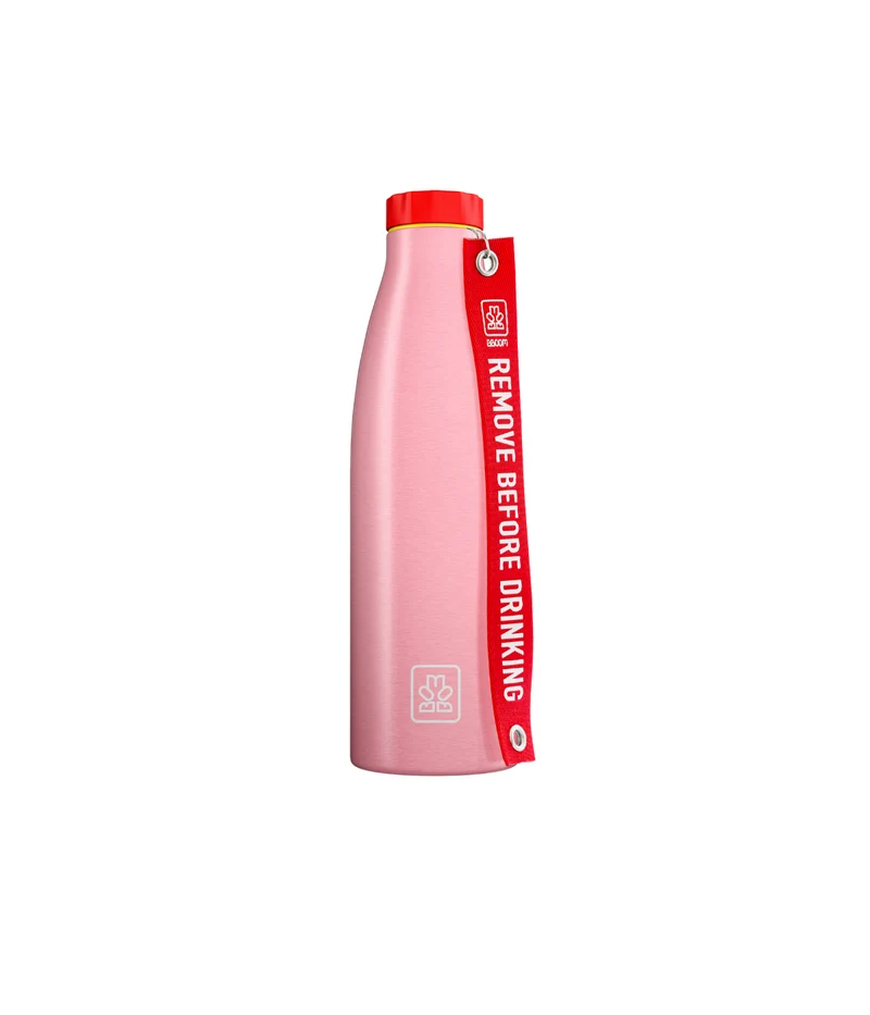 Borraccia Termica in Acciaio 520 ml BBoom Finitura Metalizzata
