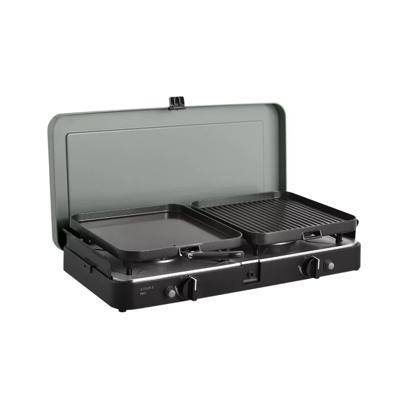 Réchaud / Barbecue à gaz - 2 Cook 3 Pro Deluxe