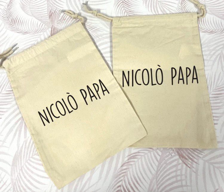 Sacchetta in cotone Personalizzata