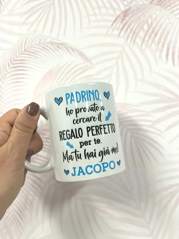 Tazza in Ceramica per padrino