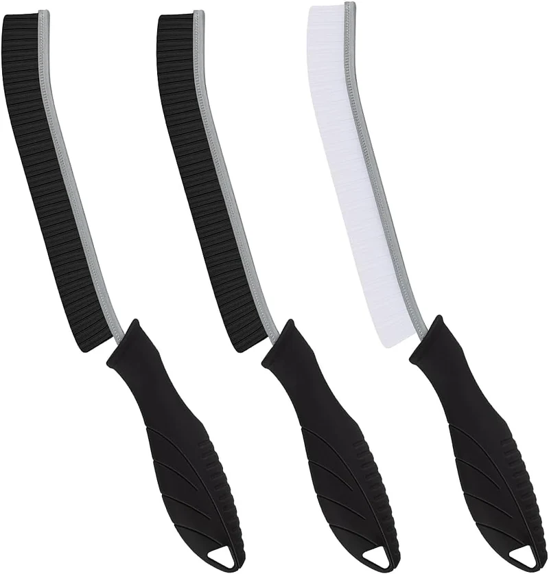 Sxhyf Spazzole Per Pulire - Spazzola Pulizia Casa, Spazzola Per Pulizia Di Gap Multifunzionale, Strumenti Di Pulizia Per Uso Domestico, Casa, Cucina, Bagno, Finestra (Nero)